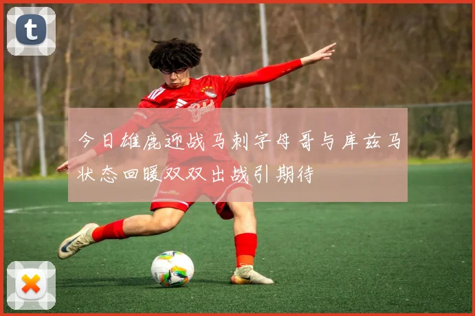 今日雄鹿迎战马刺字母哥与库兹马状态回暖双双出战引期待
